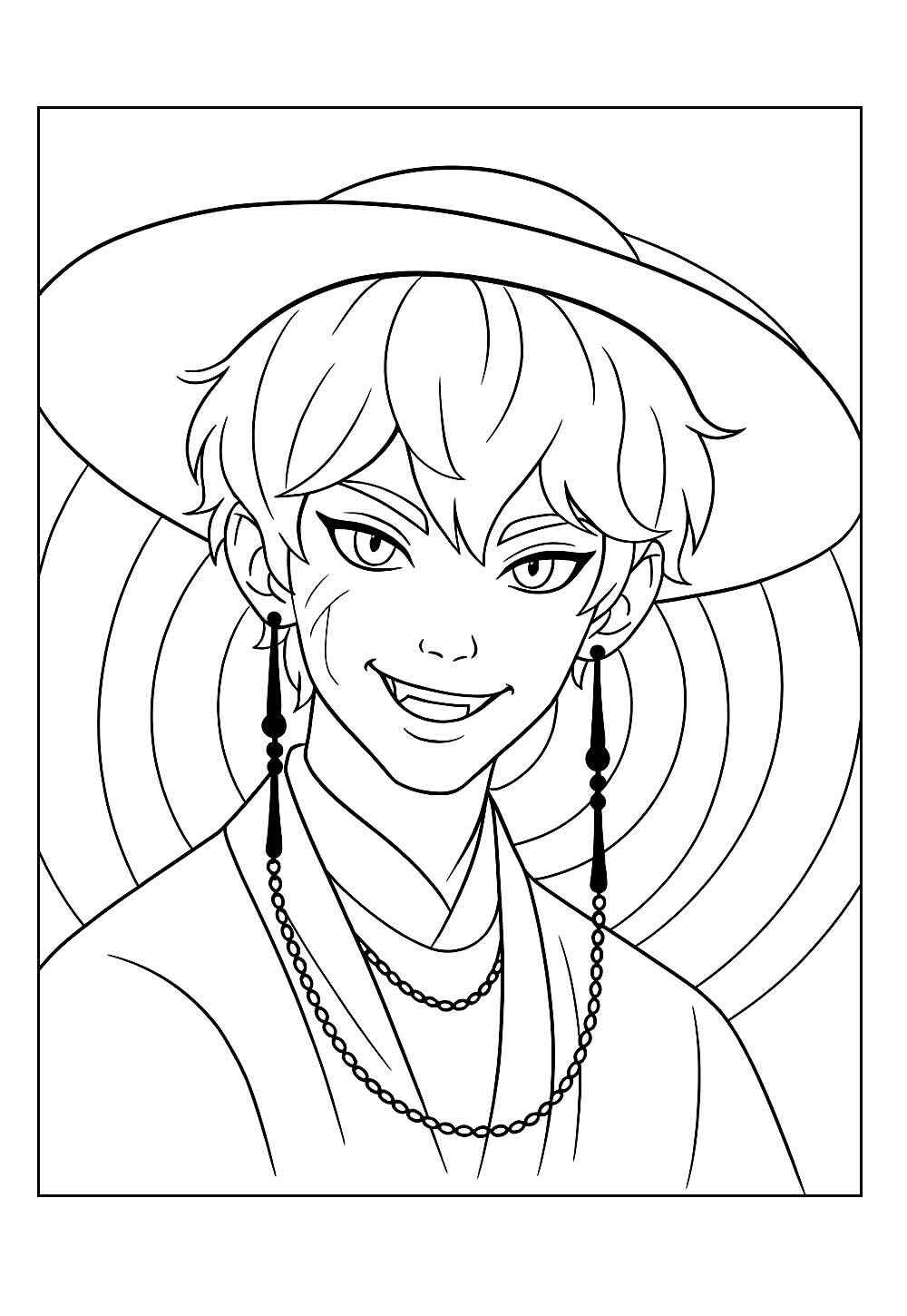 Jungen aus Saja Ausmalbilder 296