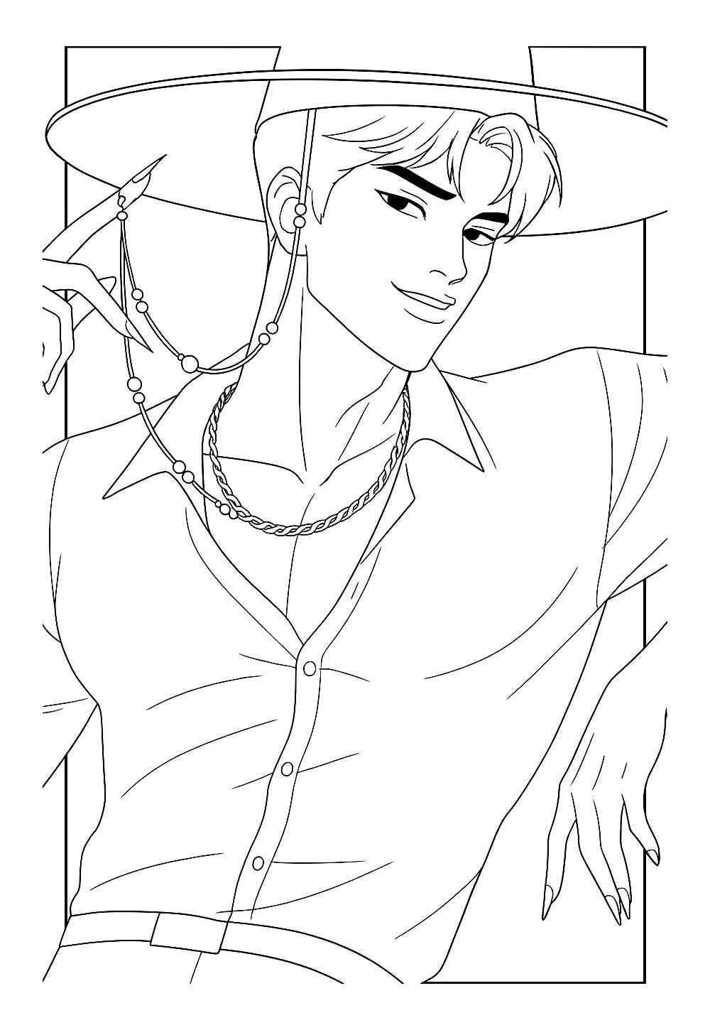 Jungen aus Saja Ausmalbilder 325