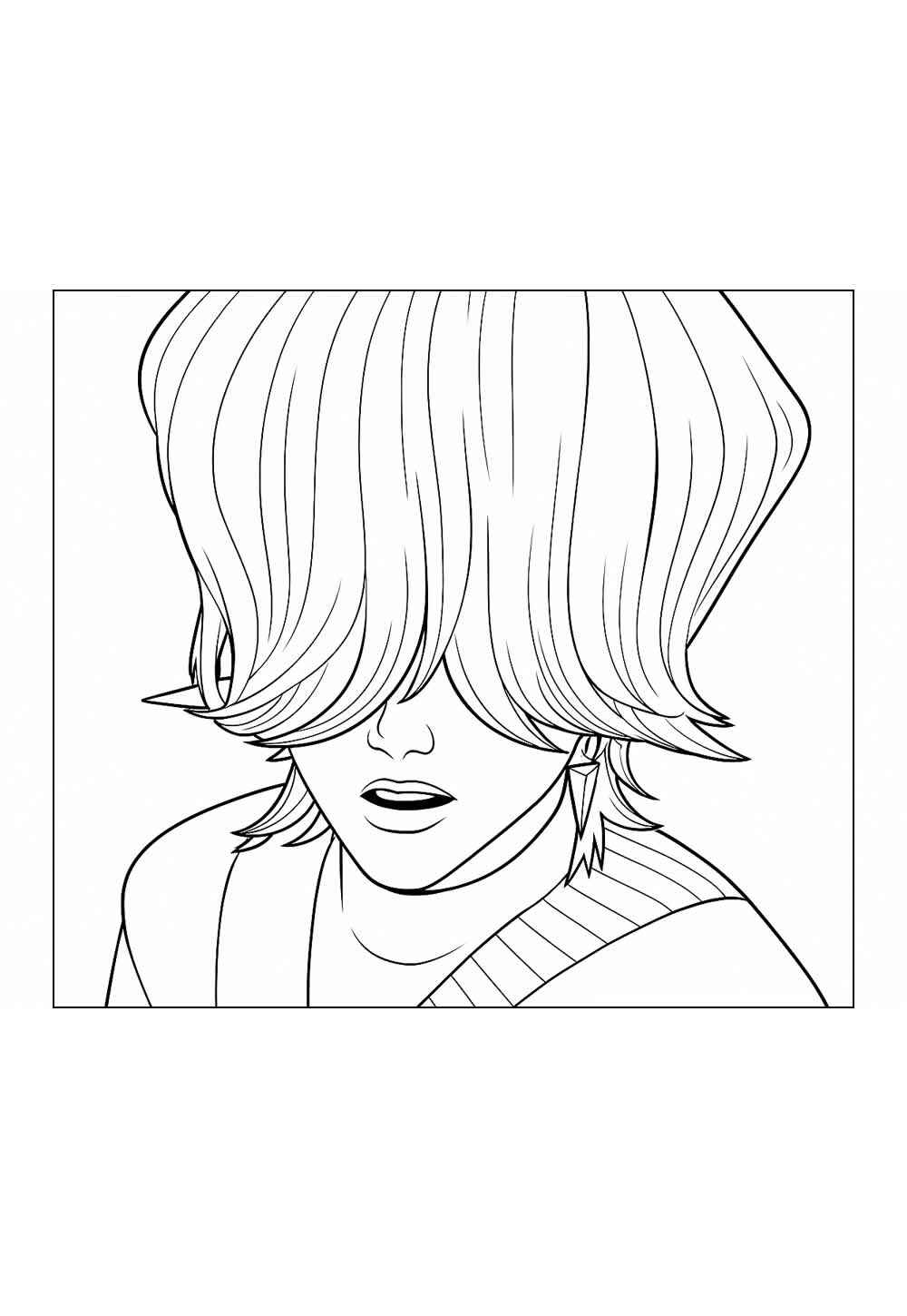 Jungen aus Saja Ausmalbilder 633