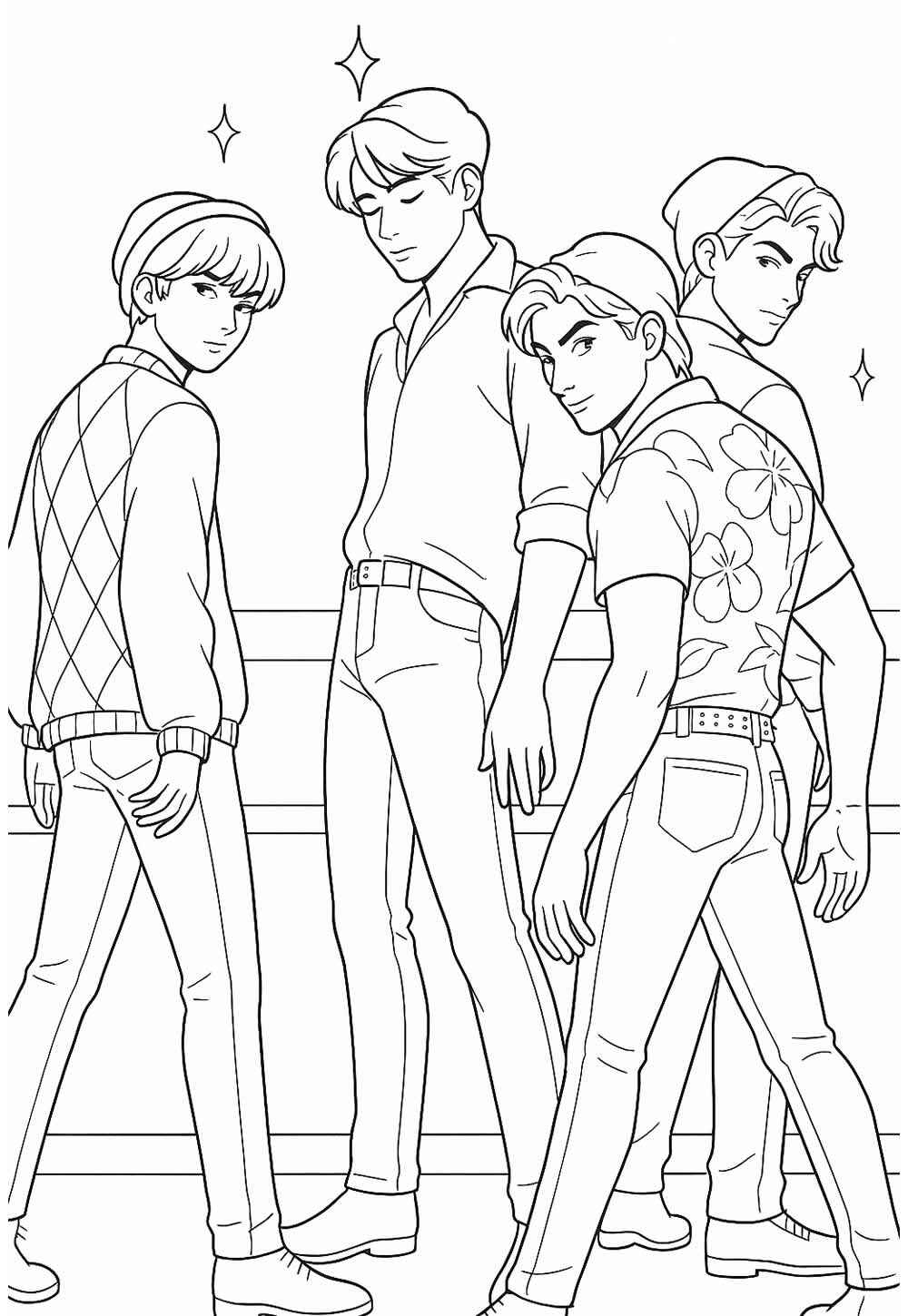 Jungen aus Saja Ausmalbilder 686