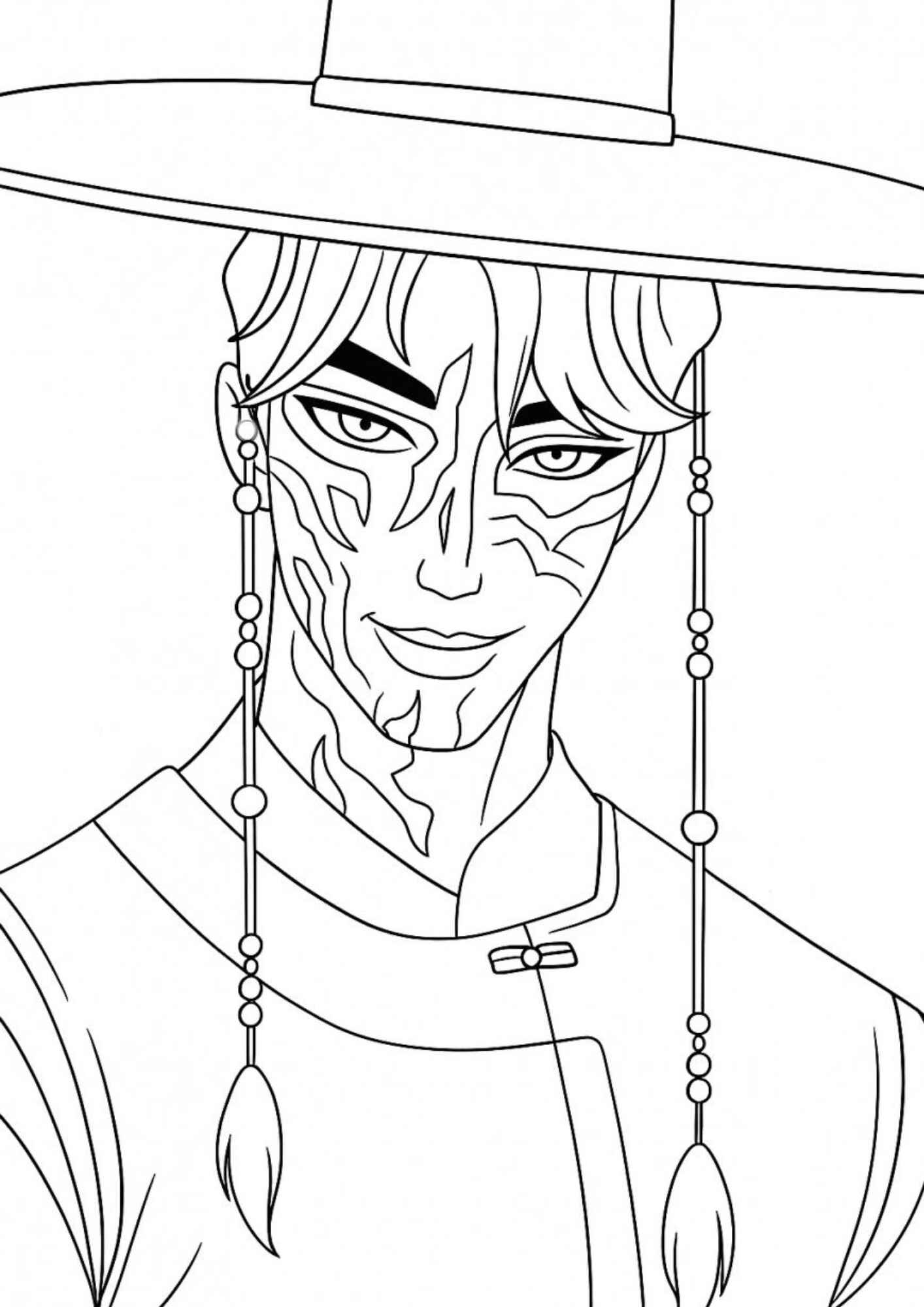 Jungen aus Saja Ausmalbilder 877