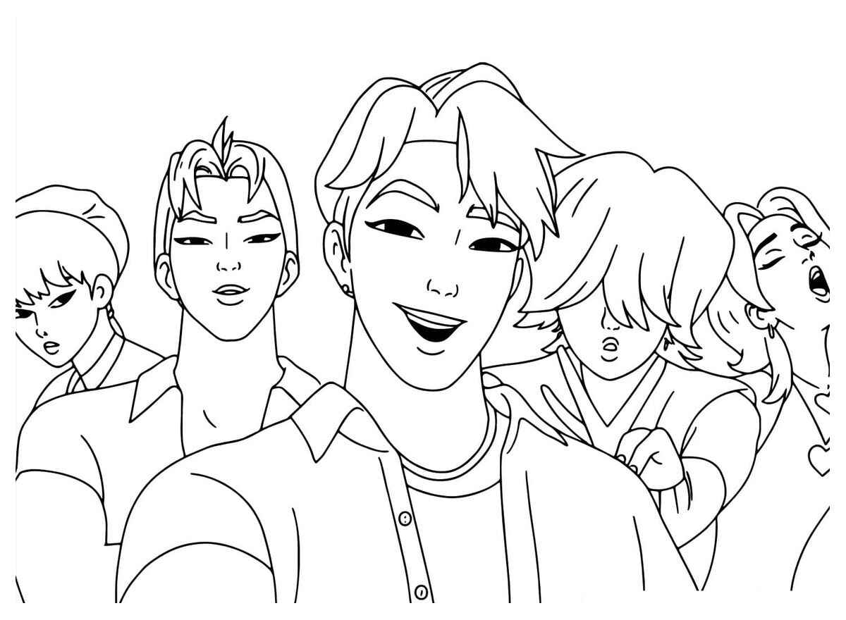 Jungen aus Saja Ausmalbilder 885