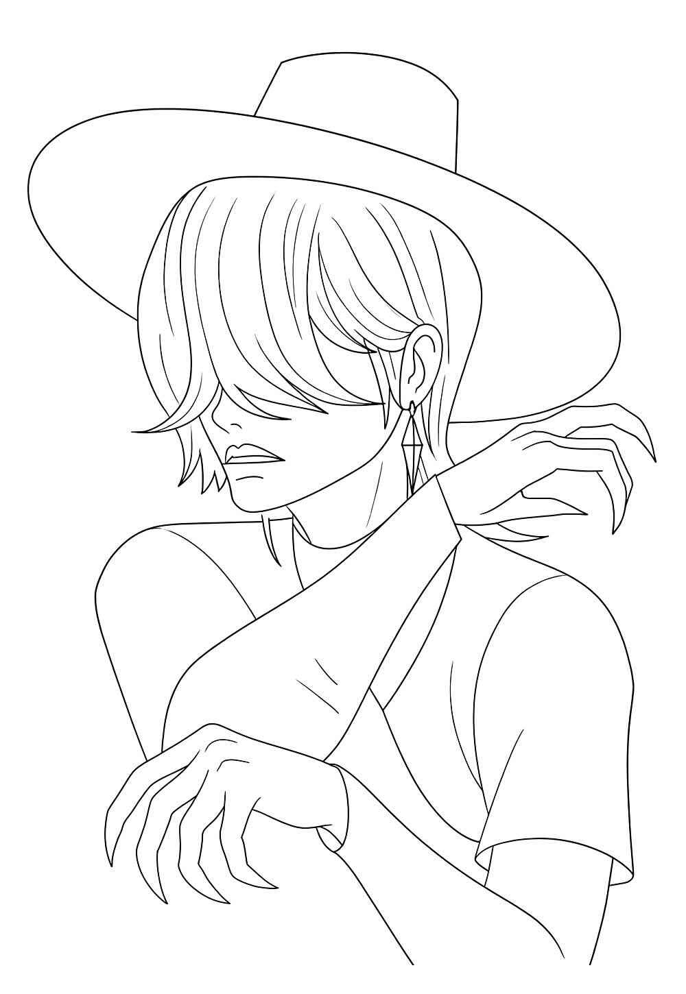 Jungen aus Saja Ausmalbilder 953