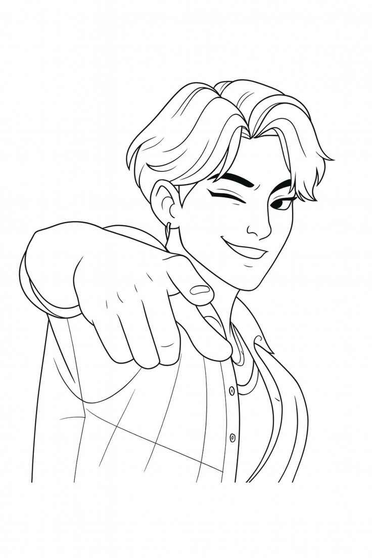 Jungen aus Saja Ausmalbilder 959