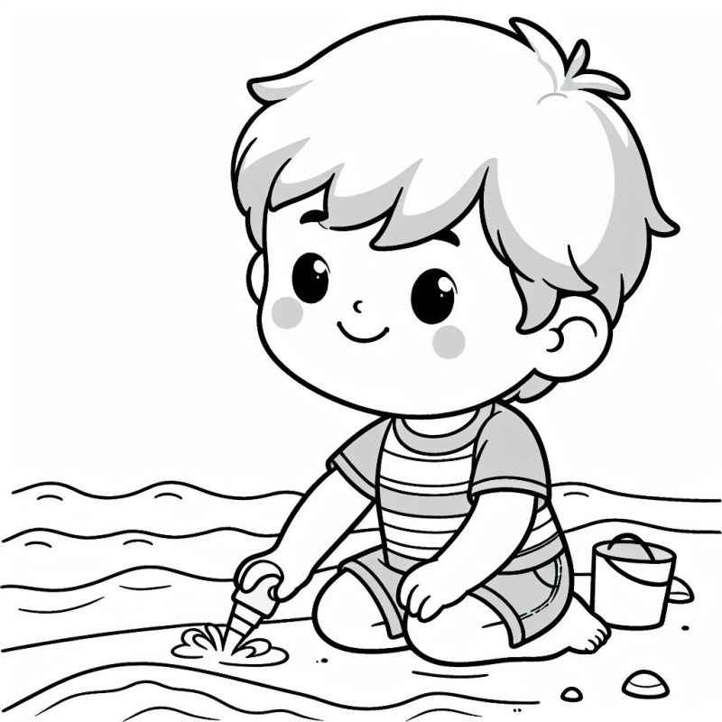 Jungen Ausmalbilder 050