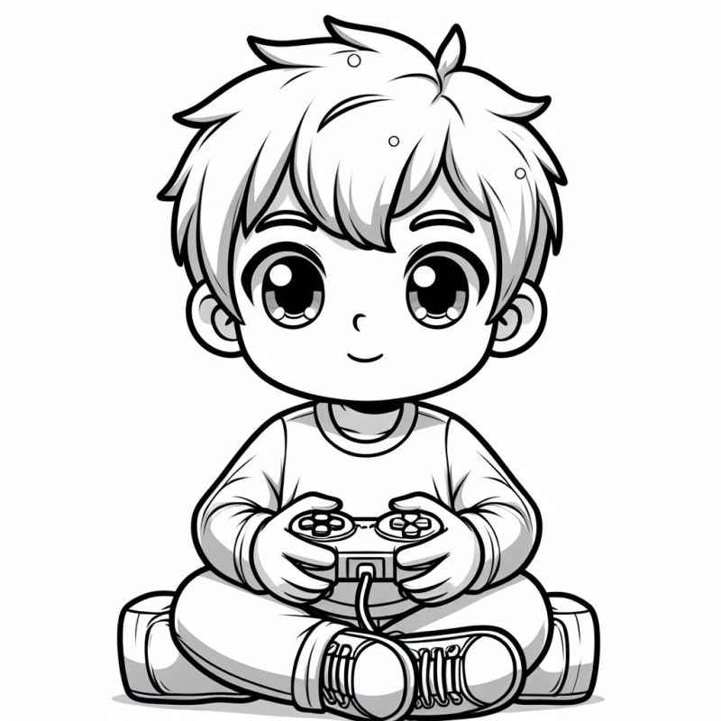 Jungen Ausmalbilder 615