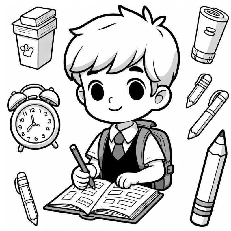 Jungen Ausmalbilder 834