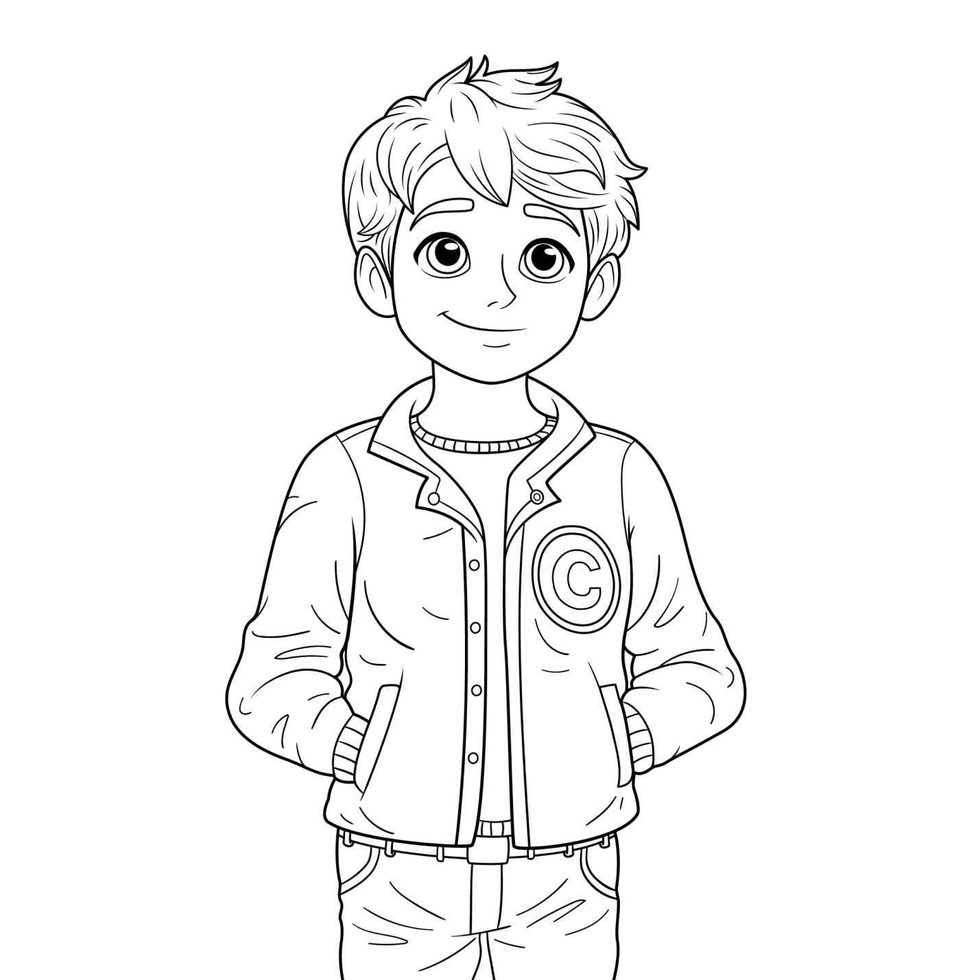 Jungen Ausmalbilder 879