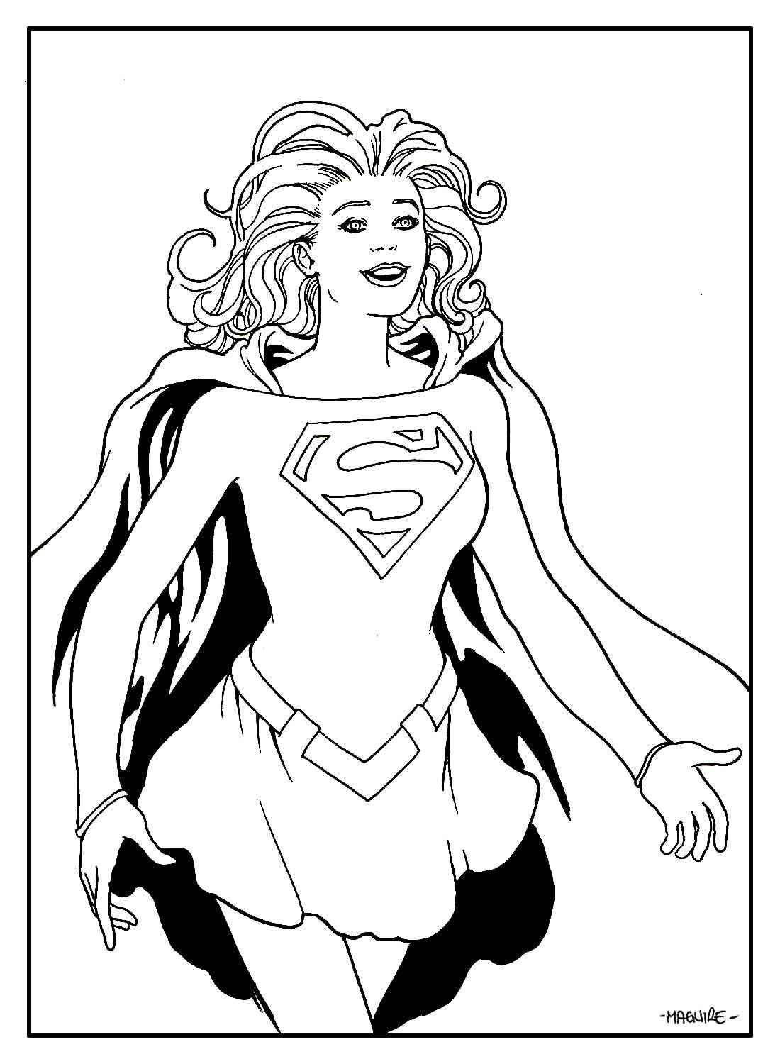 Justice League Ausmalbilder 552