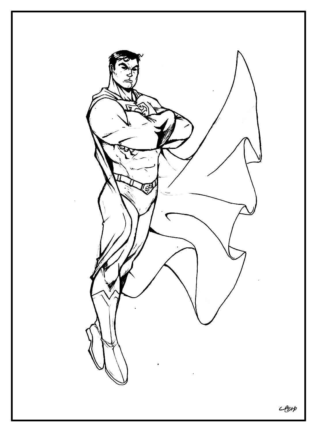 Justice League Ausmalbilder 656