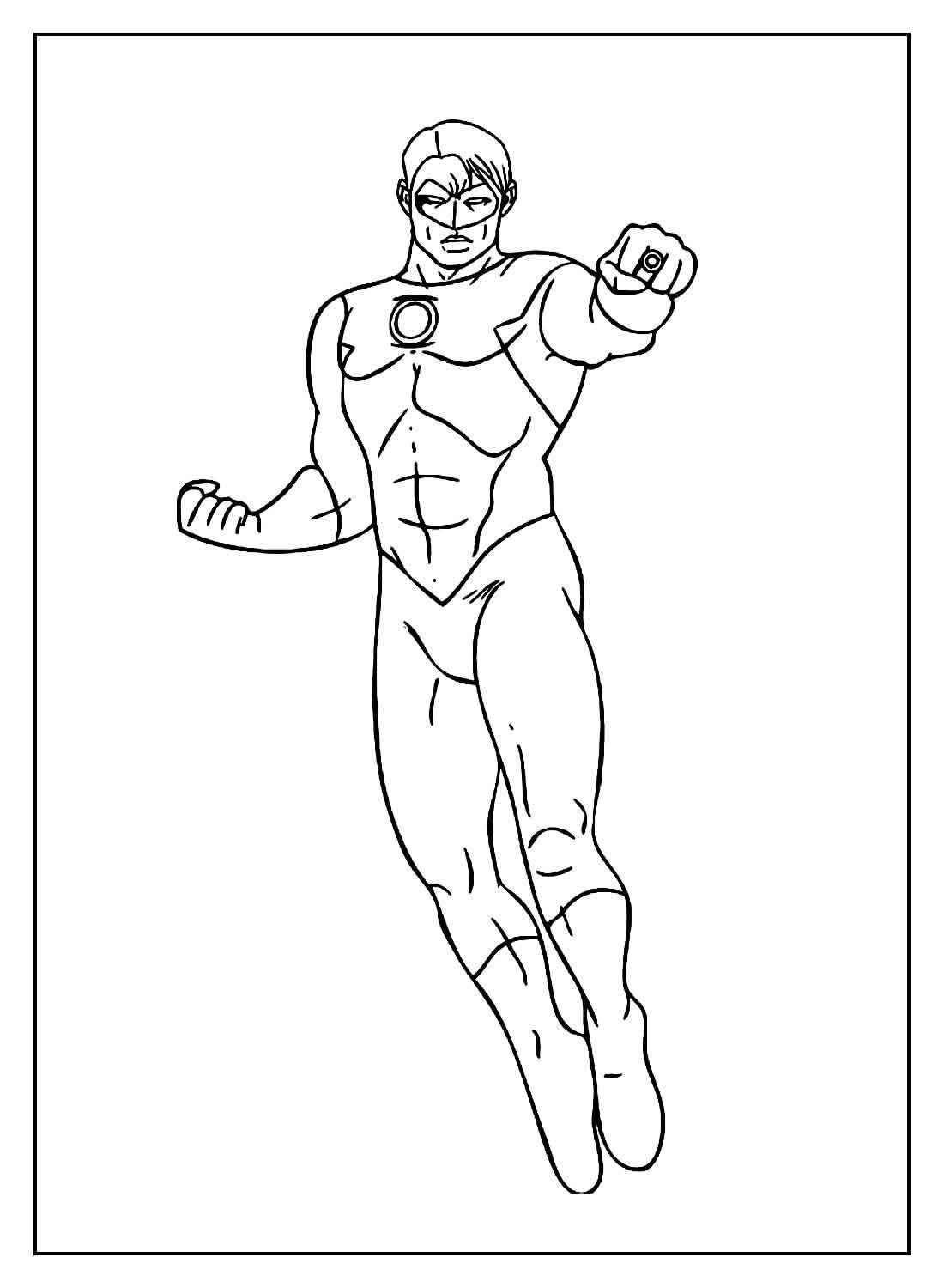 Justice League Ausmalbilder 679