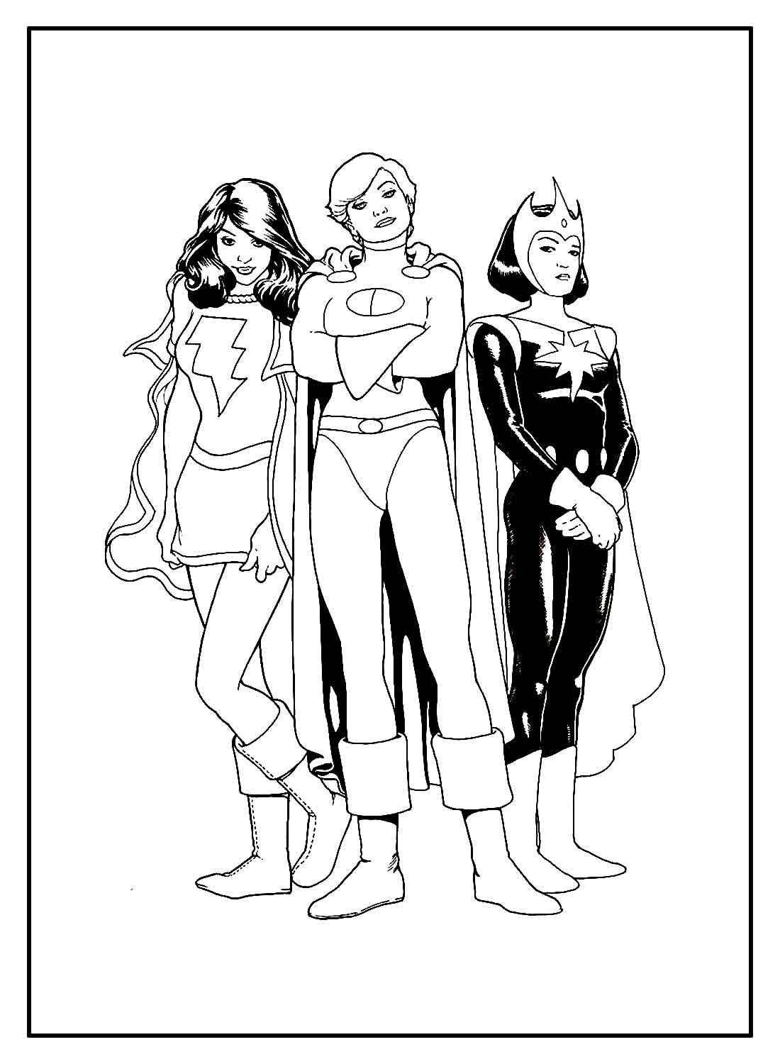 Justice League Ausmalbilder 847