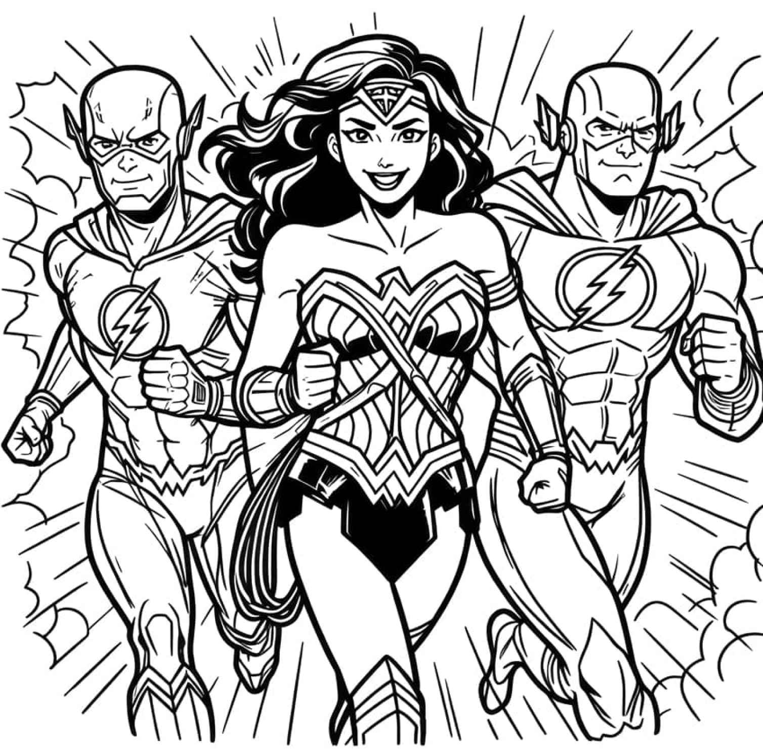 Justice League Ausmalbilder 948