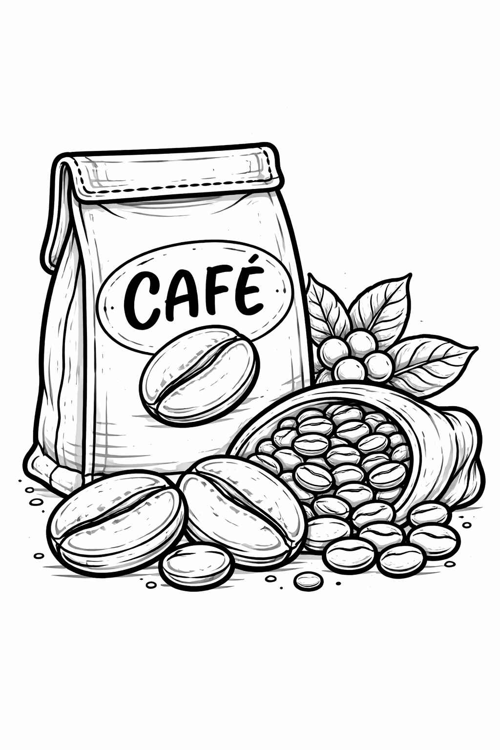 Kaffee Ausmalbilder 079