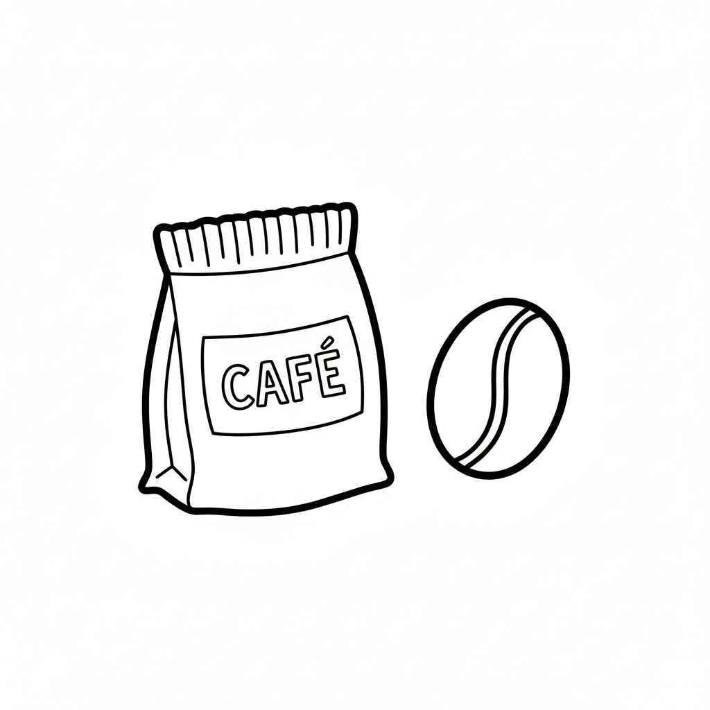 Kaffee Ausmalbilder 408