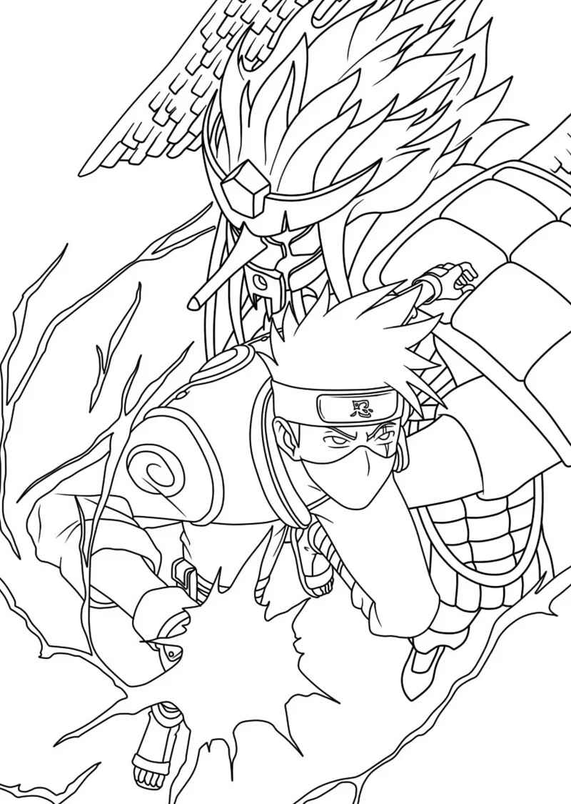 Kakashi Ausmalbilder 020