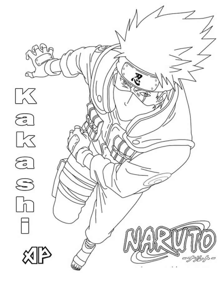 Kakashi Ausmalbilder 027