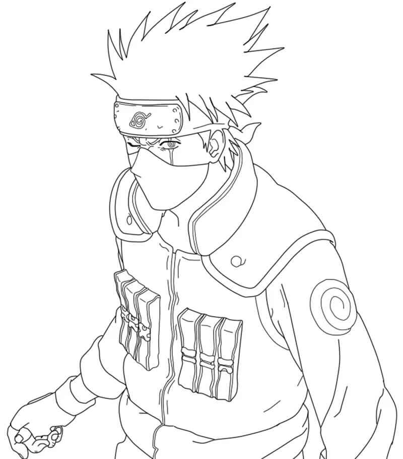Kakashi Ausmalbilder 029