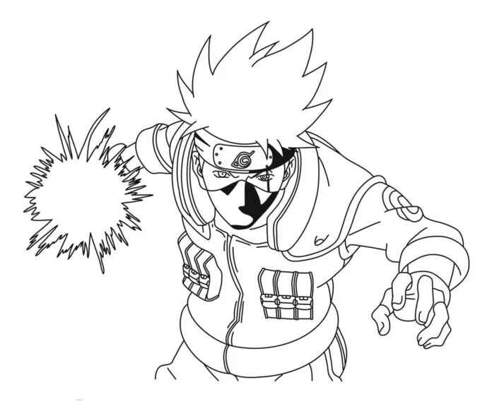 Kakashi Ausmalbilder 051