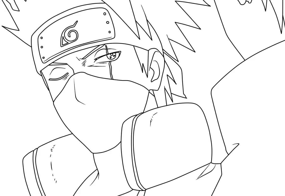 Kakashi Ausmalbilder 085