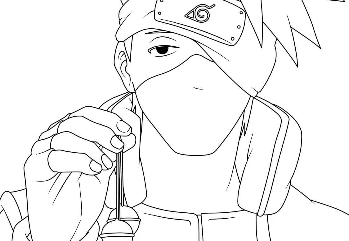 Kakashi Ausmalbilder 106