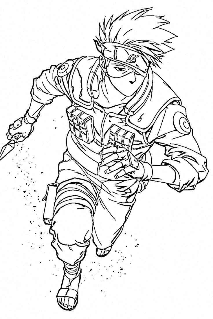 Kakashi Ausmalbilder 266