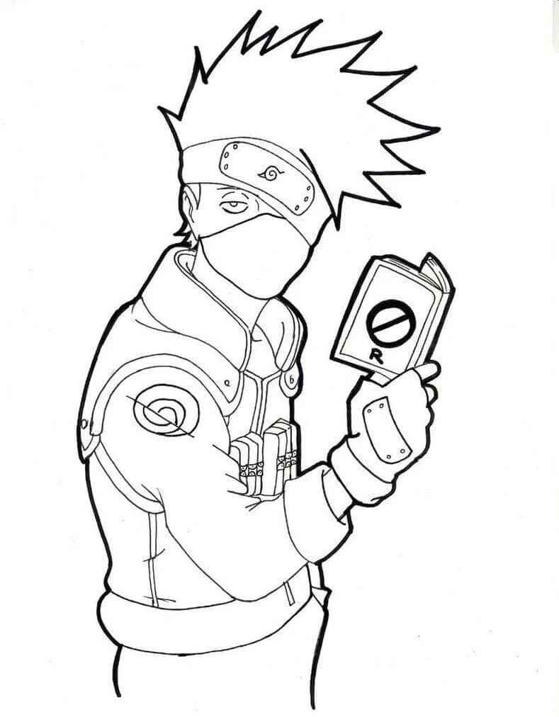 Kakashi Ausmalbilder 327