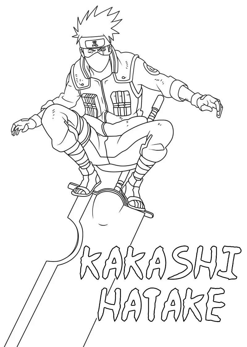 Kakashi Ausmalbilder 335