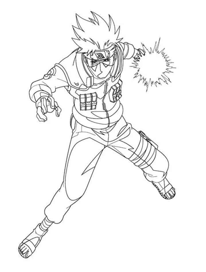 Kakashi Ausmalbilder 514