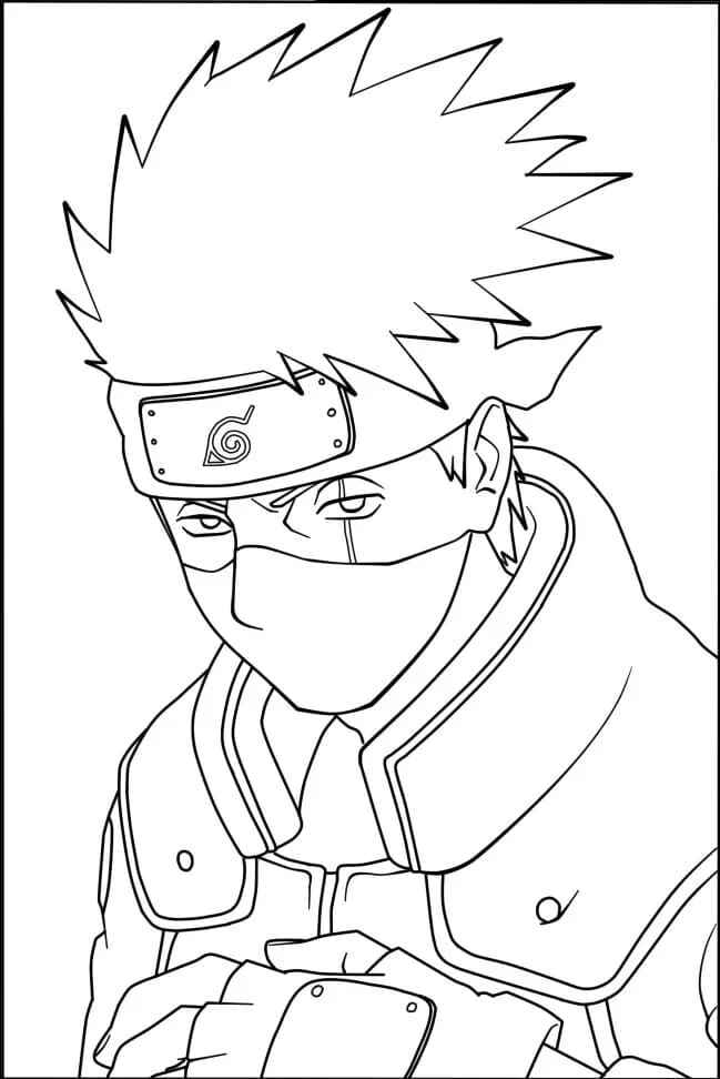 Kakashi Ausmalbilder 611
