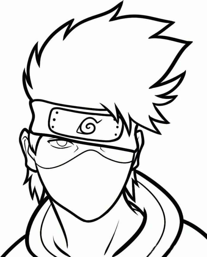 Kakashi Ausmalbilder 641