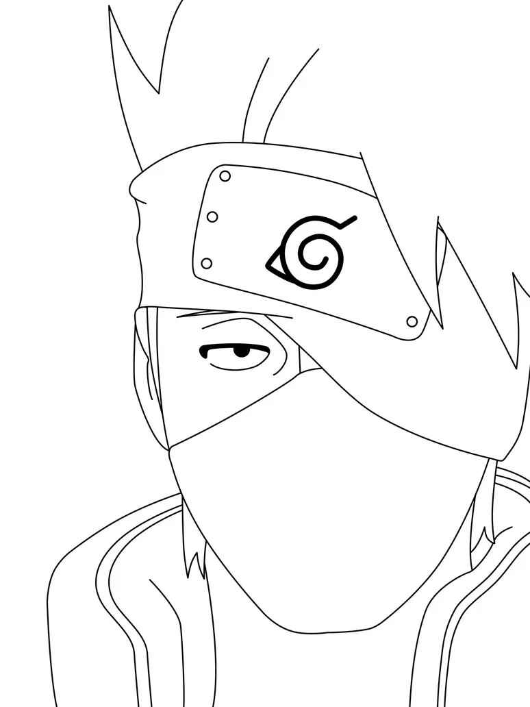 Kakashi Ausmalbilder 860