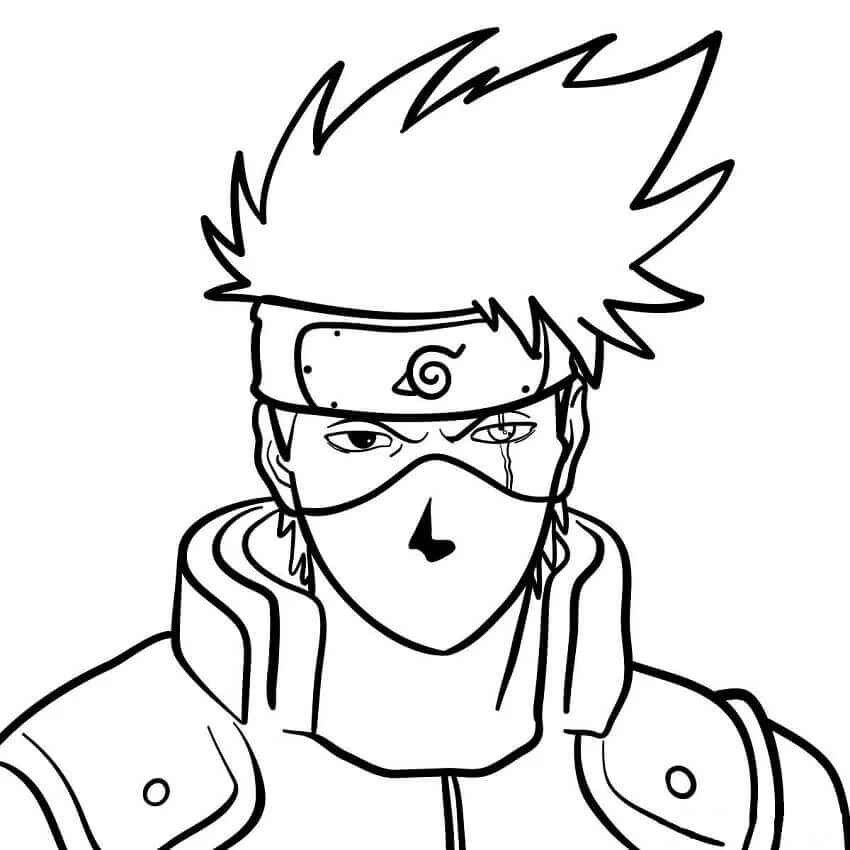Kakashi Ausmalbilder 885