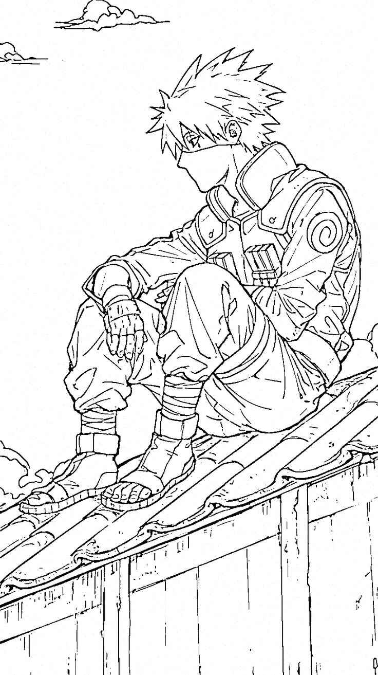 Kakashi Ausmalbilder 897