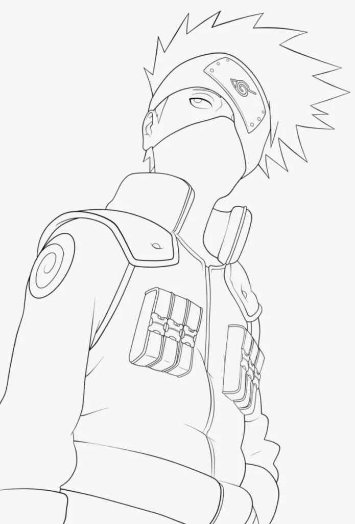 Kakashi Ausmalbilder 943