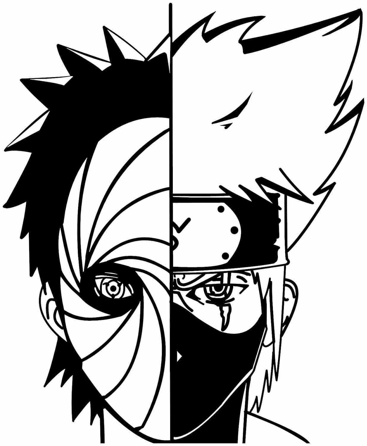 Kakashi Ausmalbilder 997