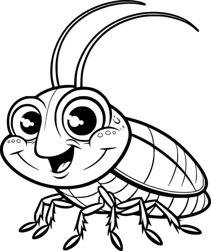 Kakerlake Ausmalbilder 276