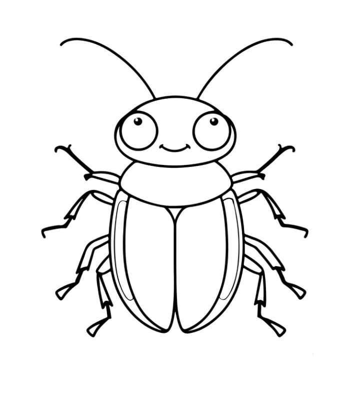 Kakerlake Ausmalbilder 436