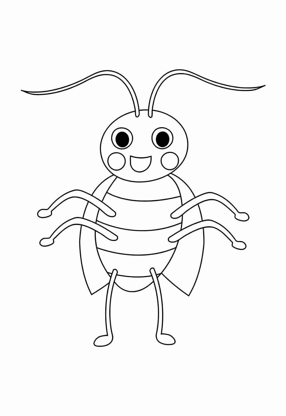 Kakerlake Ausmalbilder 736