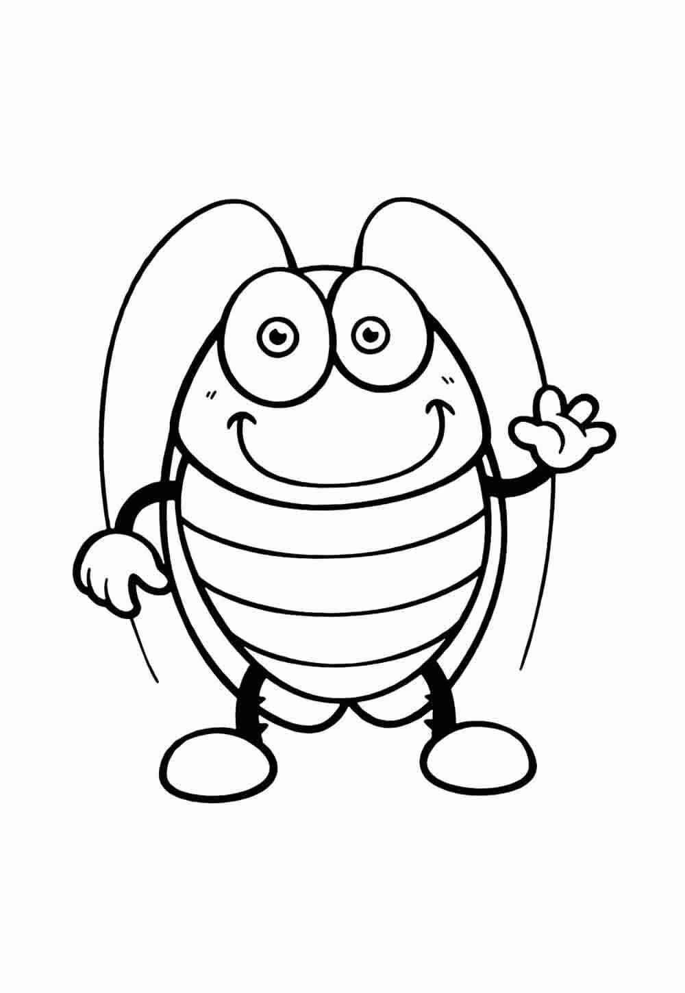 Kakerlake Ausmalbilder 838