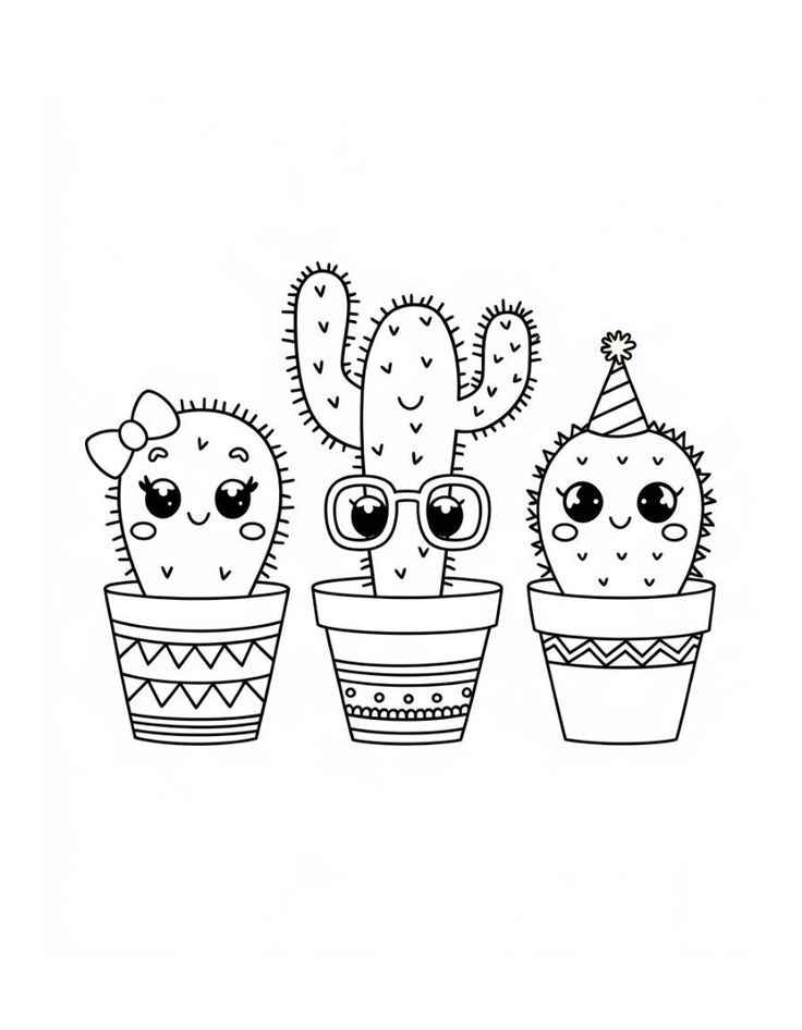 Kakteen Ausmalbilder 388