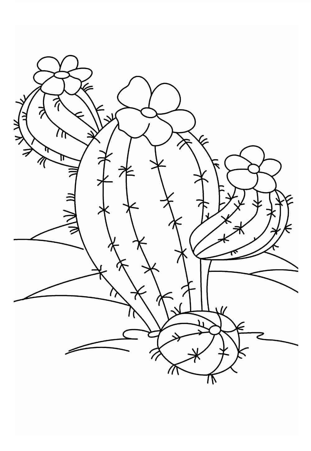 Kakteen Ausmalbilder 663