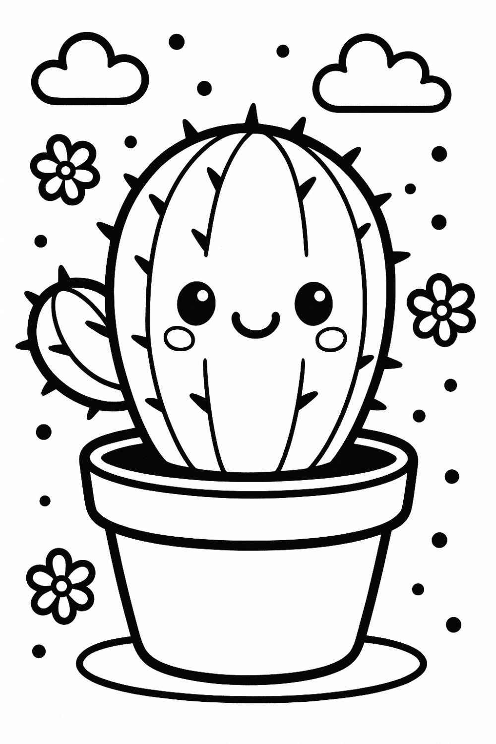 Kakteen Ausmalbilder 735