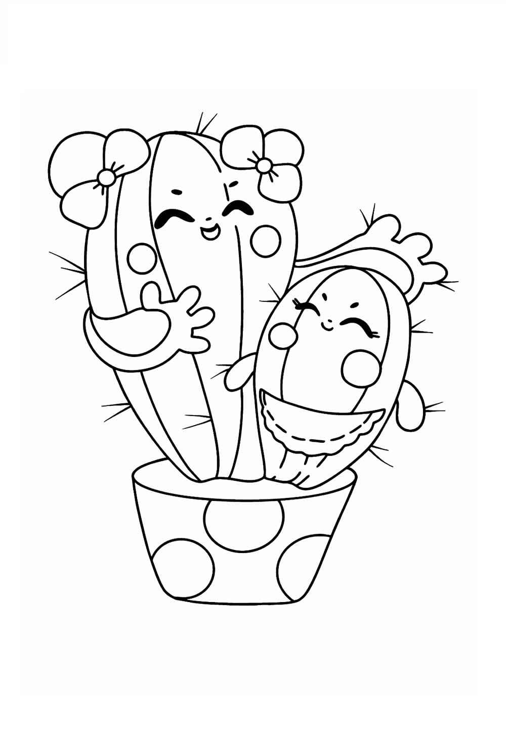 Kakteen Ausmalbilder 908