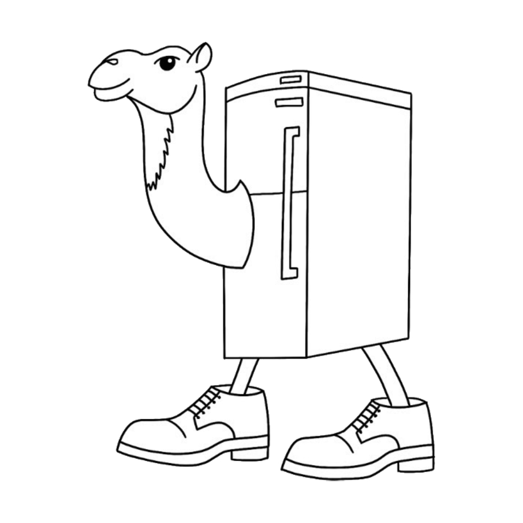 Kamel Kühlschrank Ausmalbilder 191