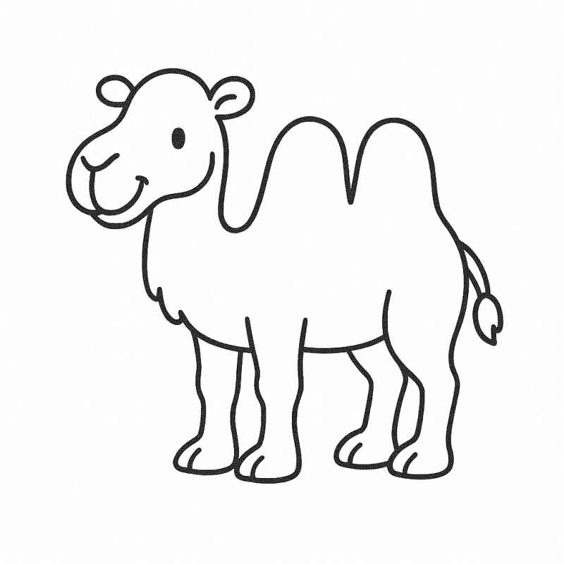 Kamel Ausmalbilder 549
