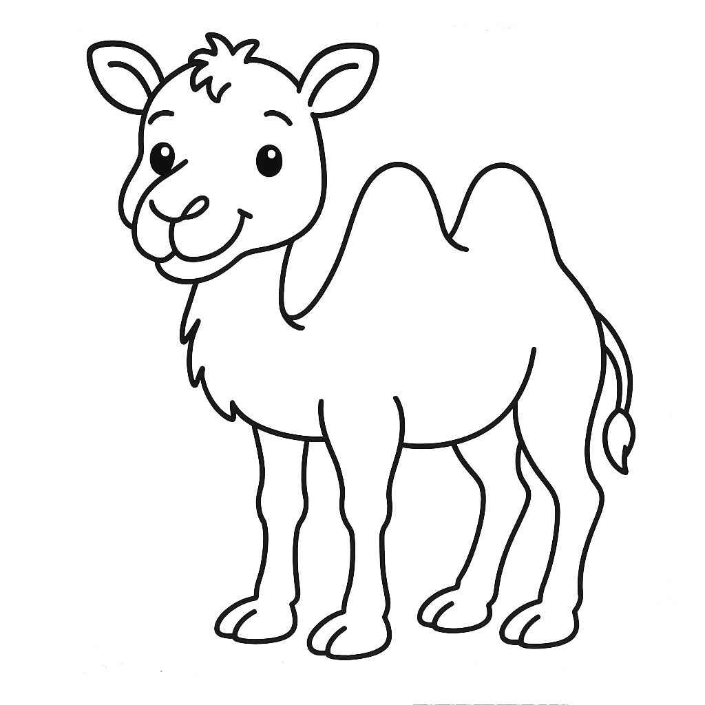 Kamel Ausmalbilder 556