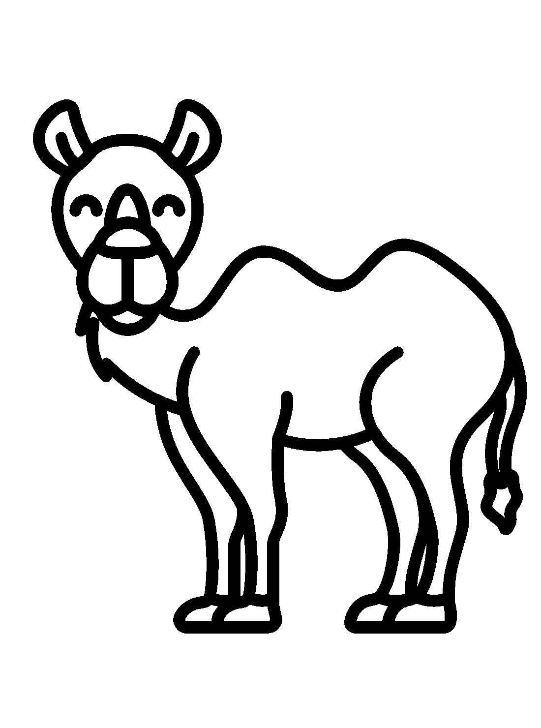 Kamel Ausmalbilder 726