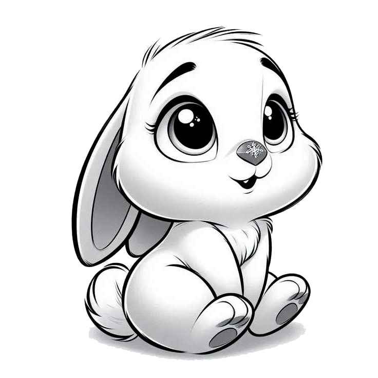 Kaninchen Ausmalbilder 726