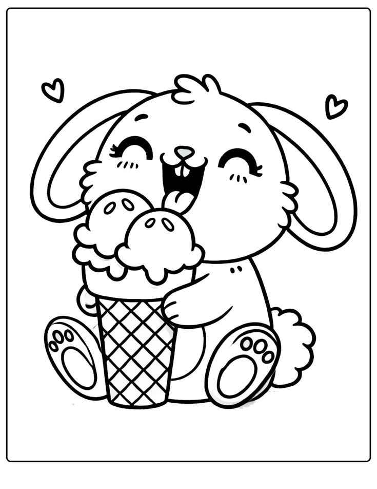 Kaninchen Ausmalbilder 930